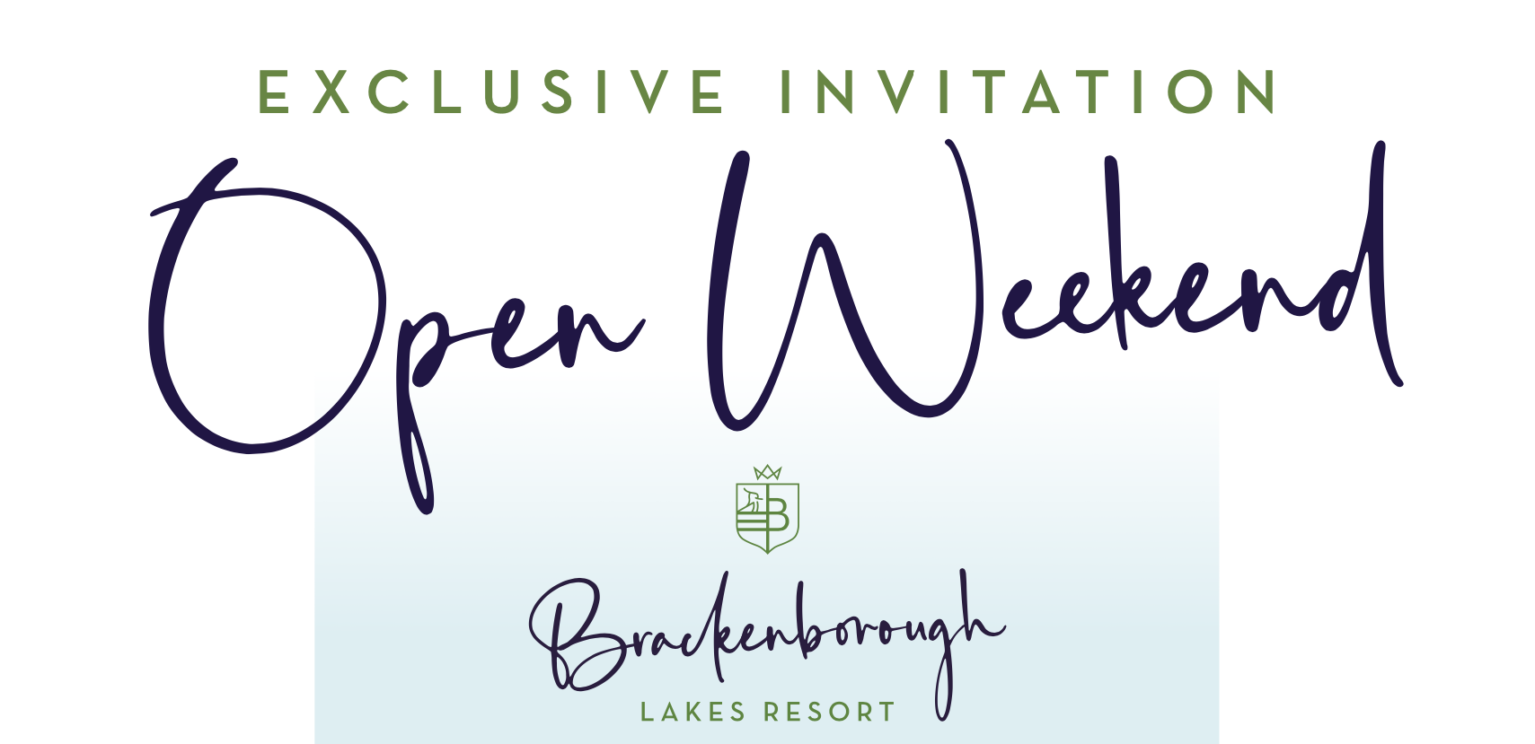 Open Weekend Invitation!