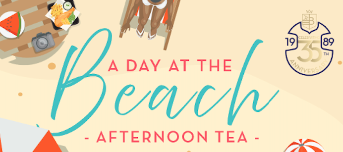 Afternoon Tea: A Day At The Beach